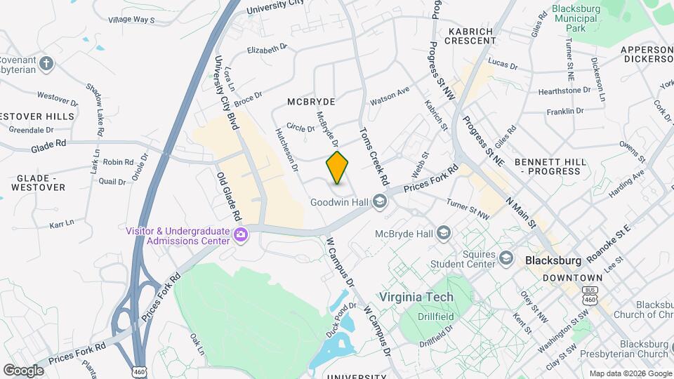 704 Burruss Dr Mapa y Detalles de la Ubicación