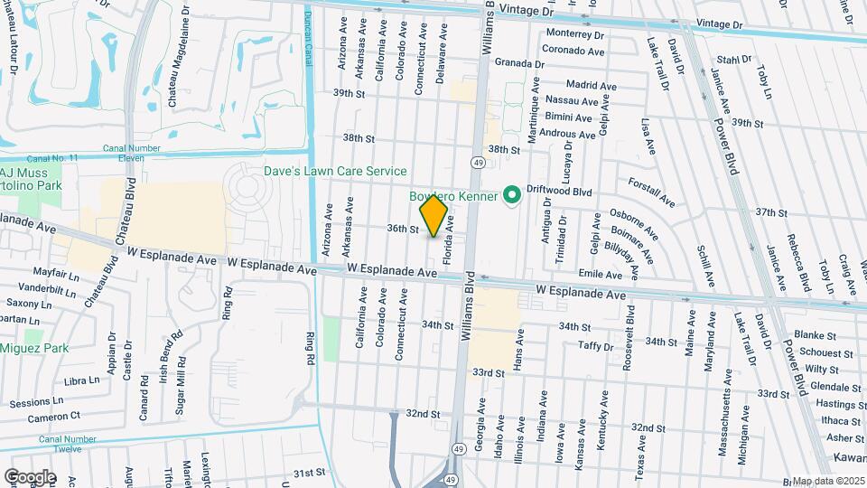 3532 Delaware Ave Mapa y Detalles de la Ubicación