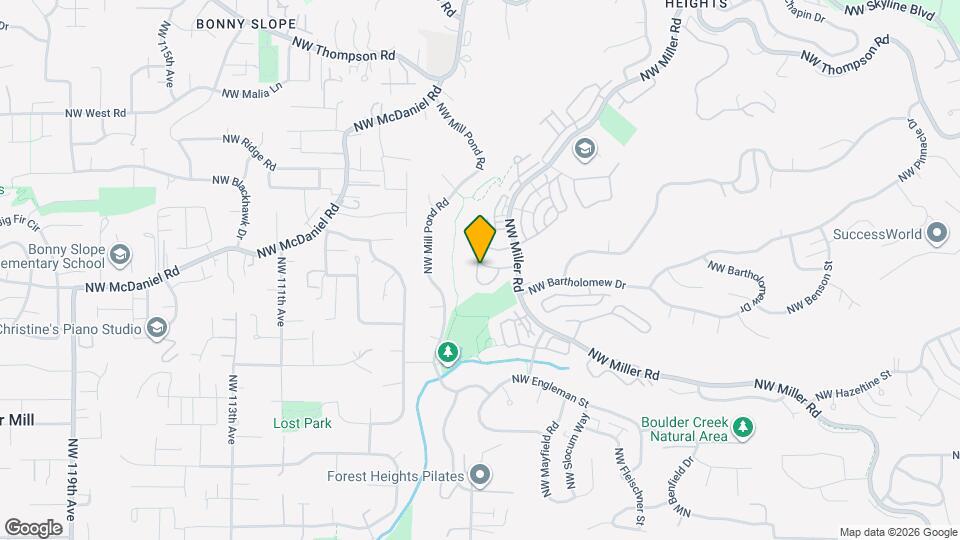 10250 NW Village Heights Dr Map and Location Details