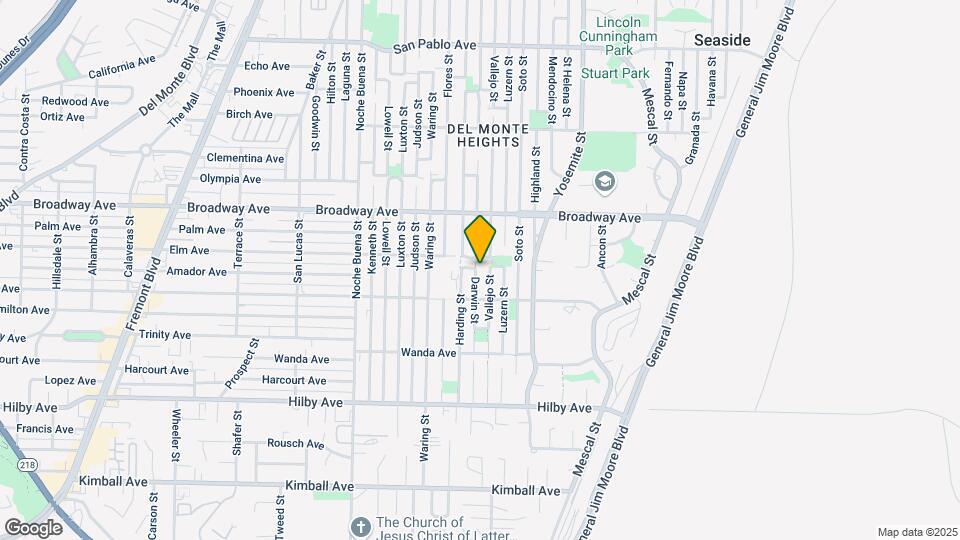 1478 Darwin St-Unit -A Map and Location Details