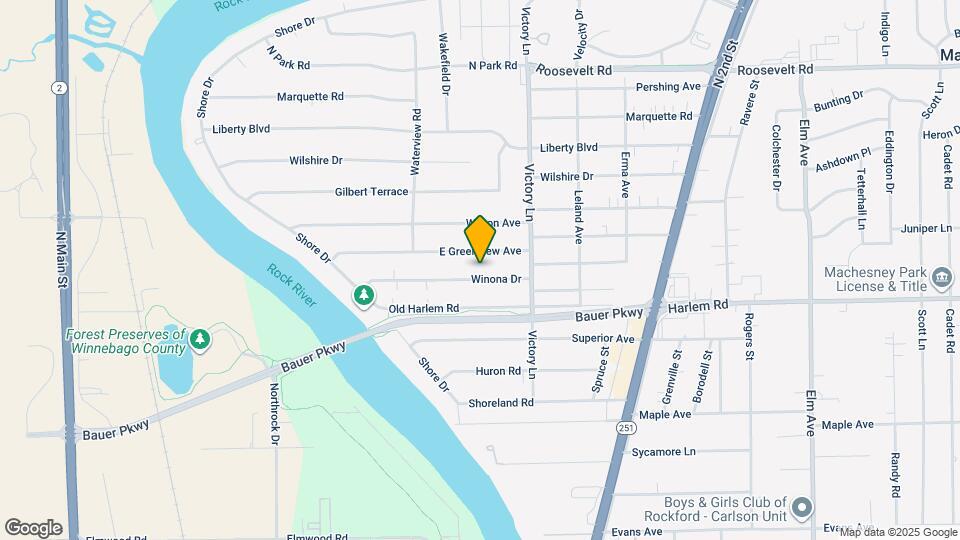 216 Winona Dr Map and Location Details