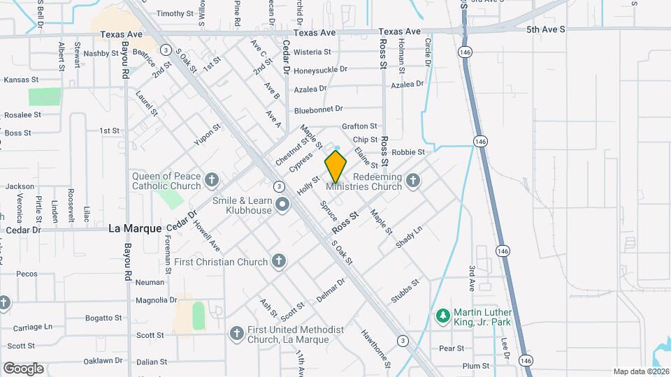 822 Retama St Map and Location Details
