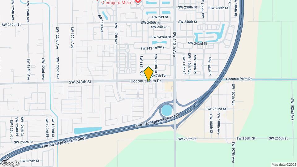 11379 SW 248th Terrace Map and Location Details