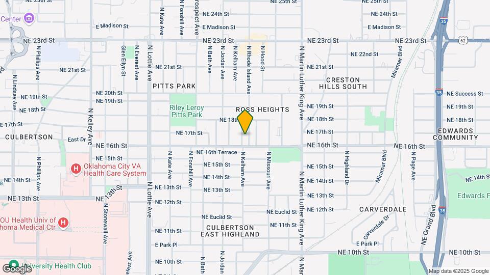 1714 N Kelham Ave Map and Location Details