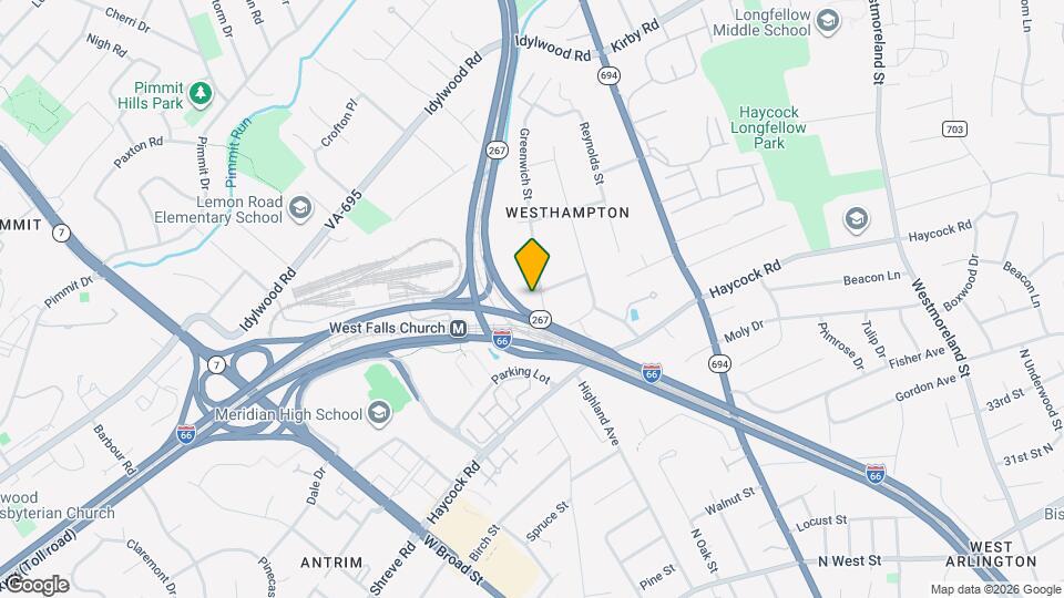 2200 Greenwich St Map and Location Details