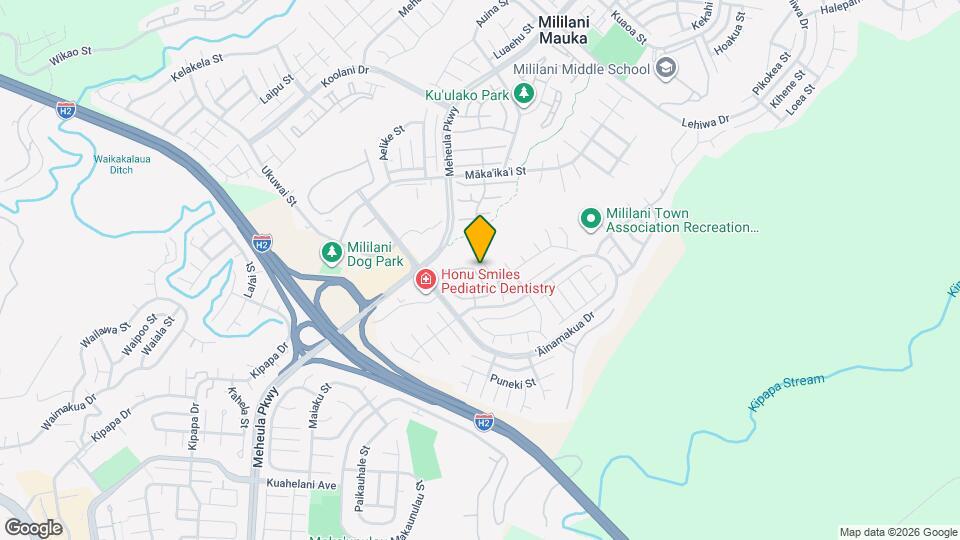 95-1011-1011 Meanui St Map and Location Details