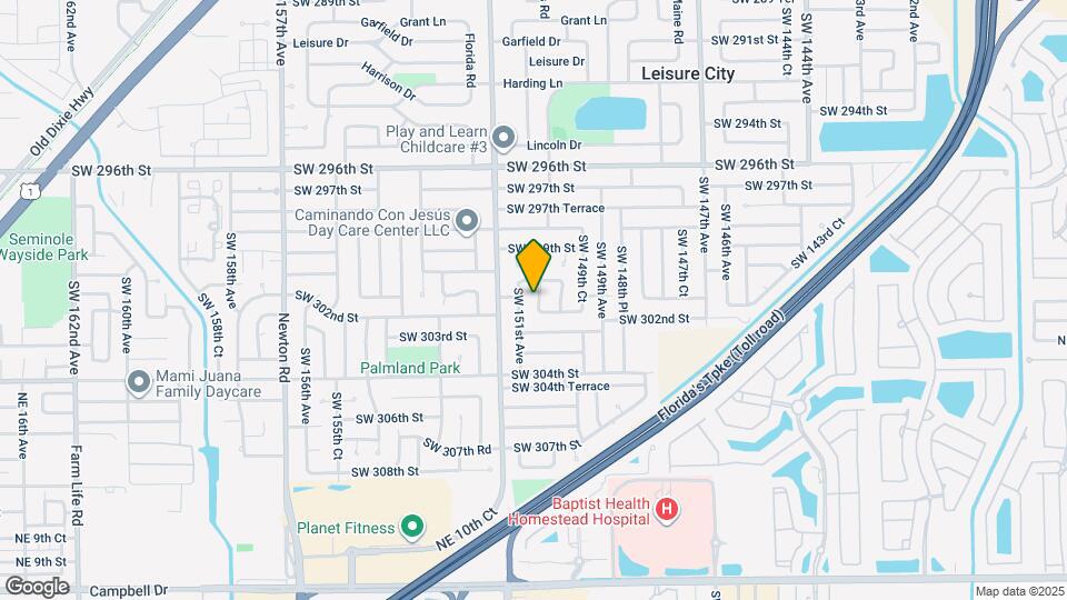 30100 SW 150th Ct Map and Location Details