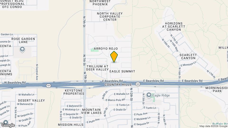 915 E Montoya Ln Map and Location Details