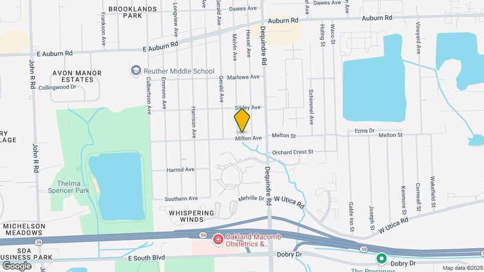 3376 Hessel Ave Map and Location Details