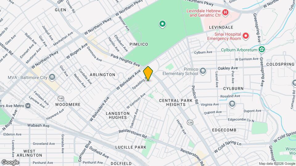 5017 Denmore Ave Map and Location Details