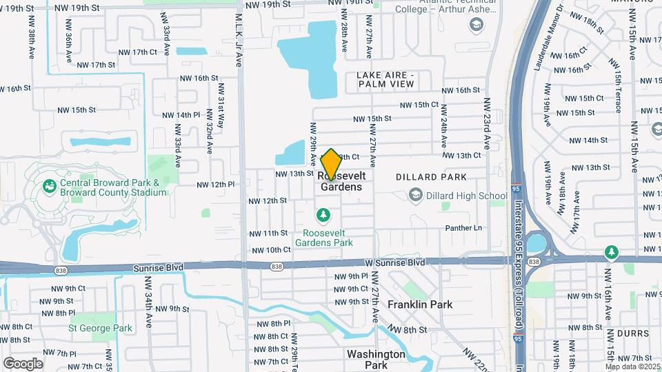 2830 NW 12th Ct Map and Location Details