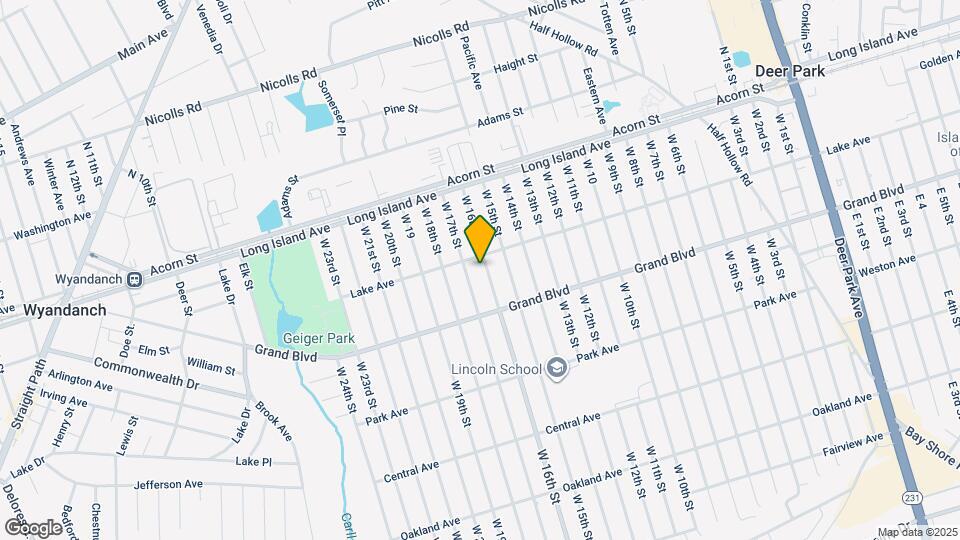 72 W 16th St, Unit Side Map and Location Details