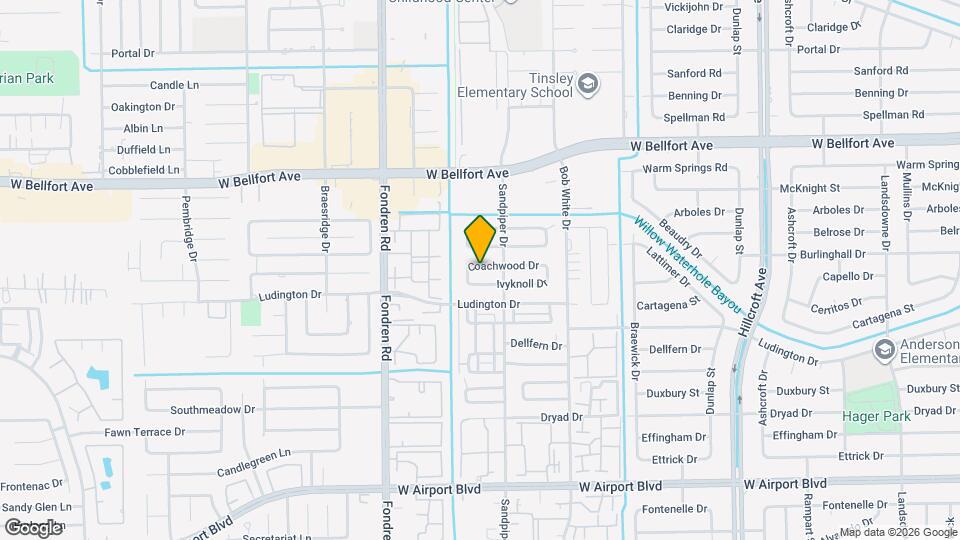 6423 Coachwood Dr Map and Location Details