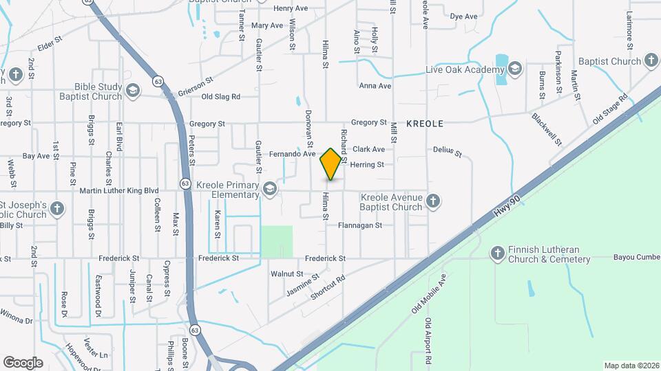 6513 Martin Luther King Blvd Map and Location Details