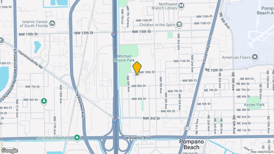 900 NW 8th Ave Map and Location Details