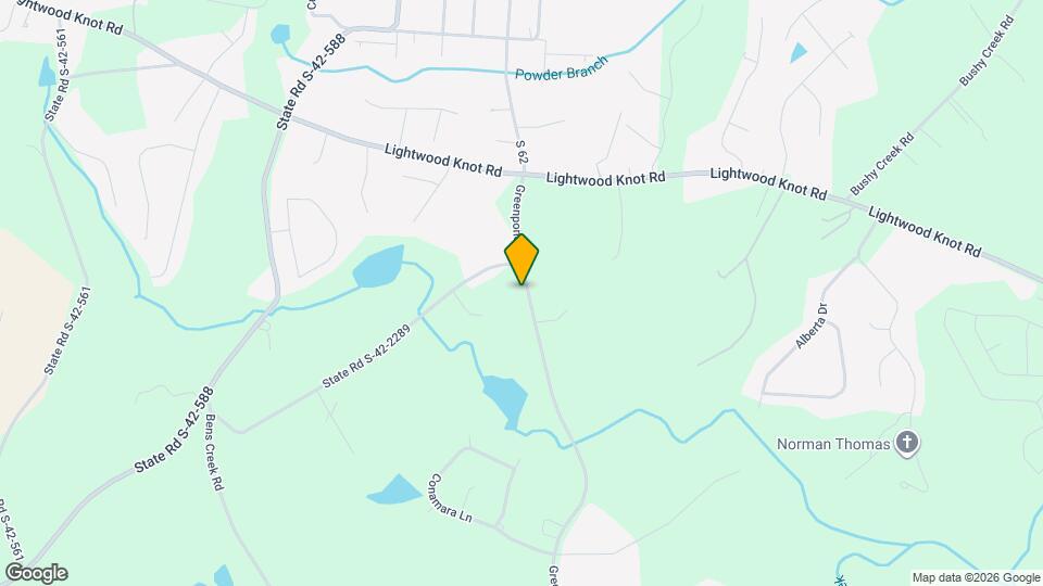 3945 Greenpond Rd Map and Location Details