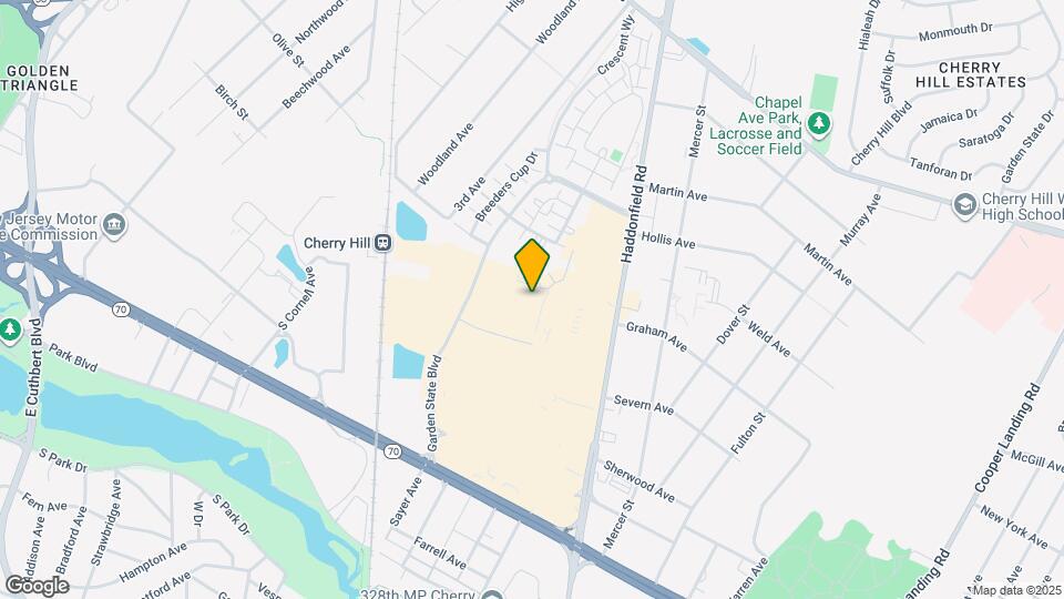 1208 Churchill Downs Way Map and Location Details