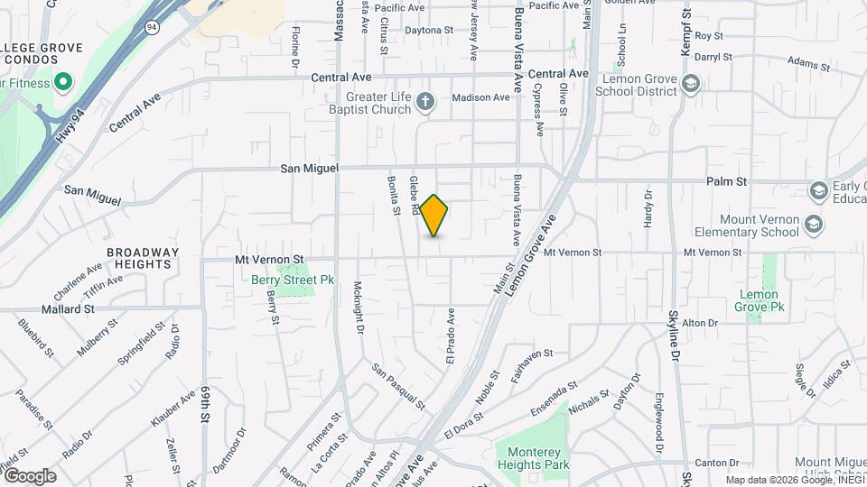 2418 Edding Dr Mapa y Detalles de la Ubicación