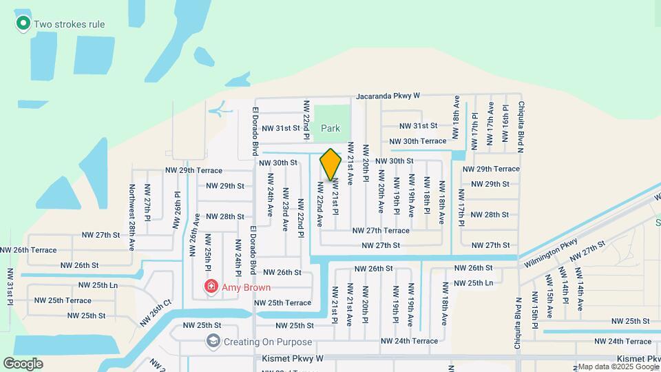 2836 NW 21st Pl Map and Location Details
