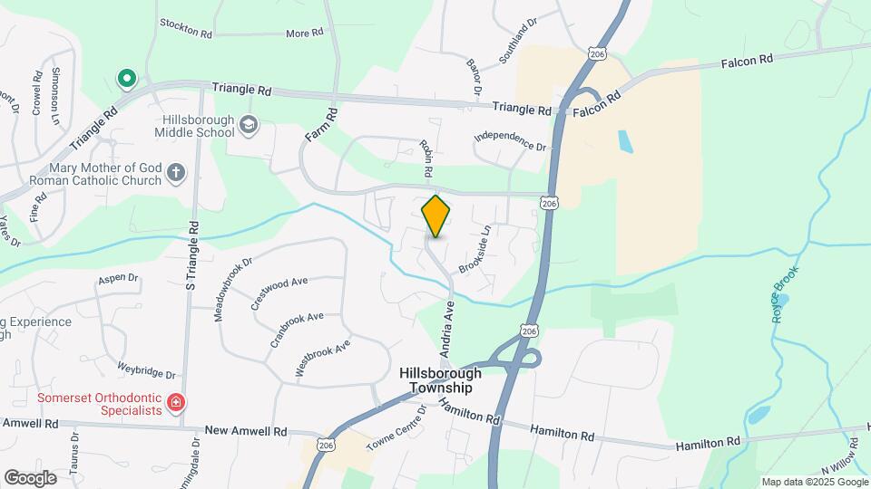 527 Andria Ave Map and Location Details