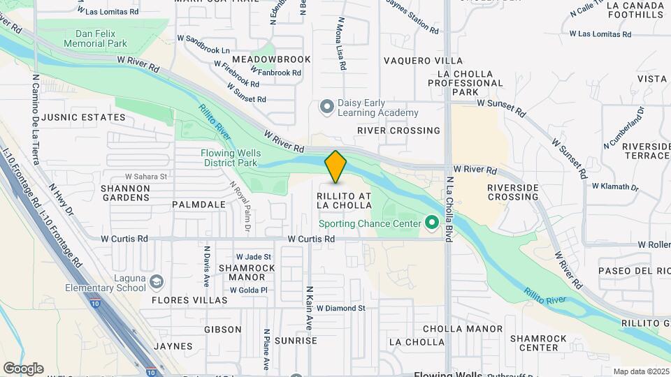 2435 W Waterway Pl Map and Location Details