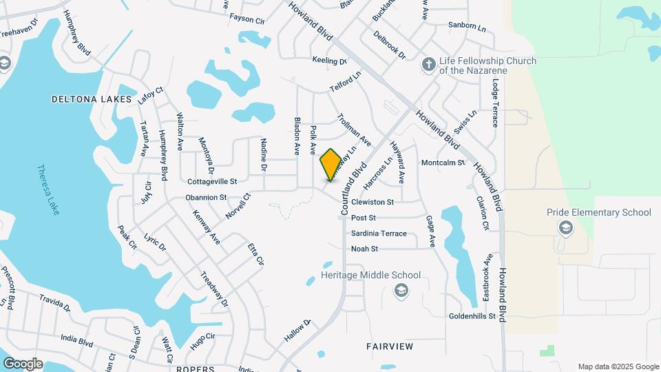 1222 Homeway Ln Map and Location Details