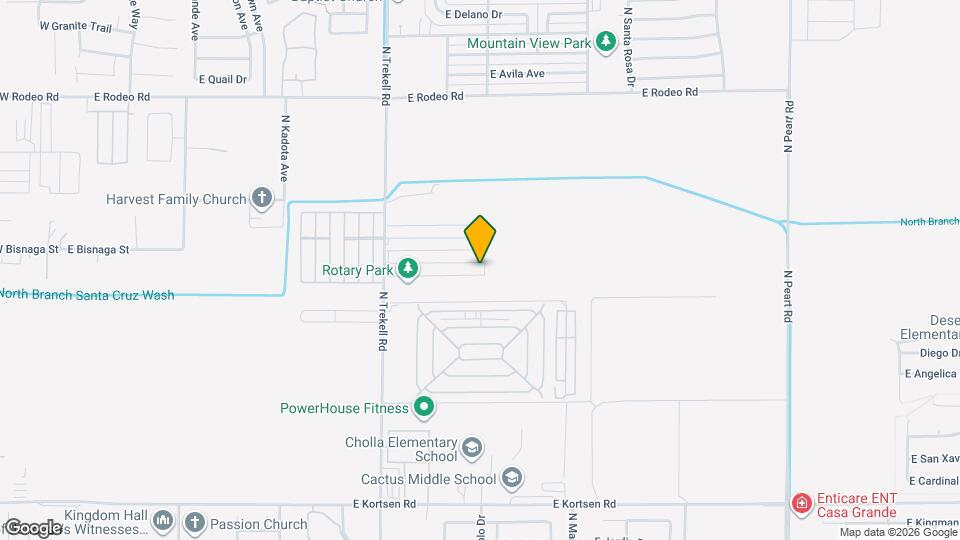 1139 E Yucca St Map and Location Details