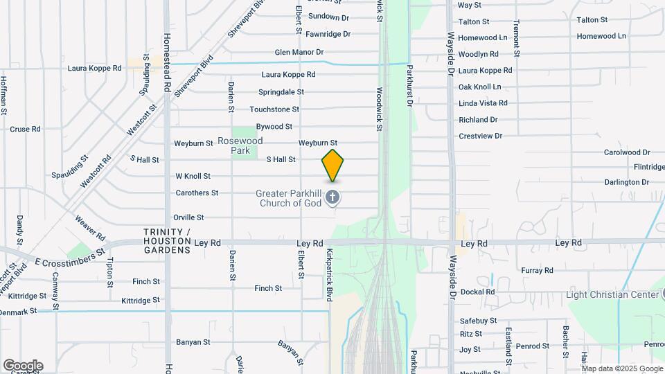 7539 Carothers St Map and Location Details