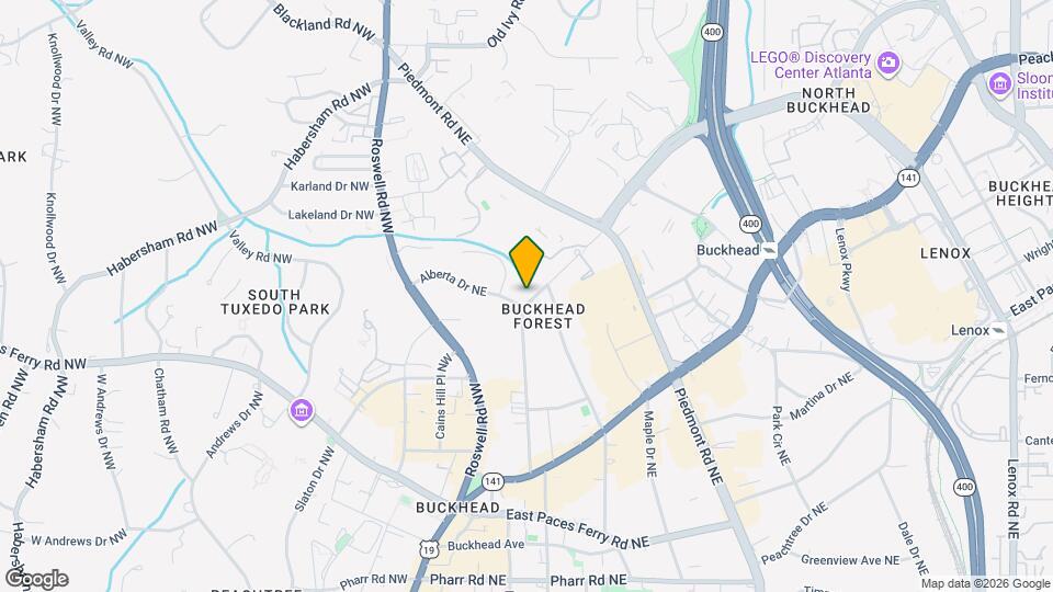 3346 Mathieson Dr NE Mapa y Detalles de la Ubicación