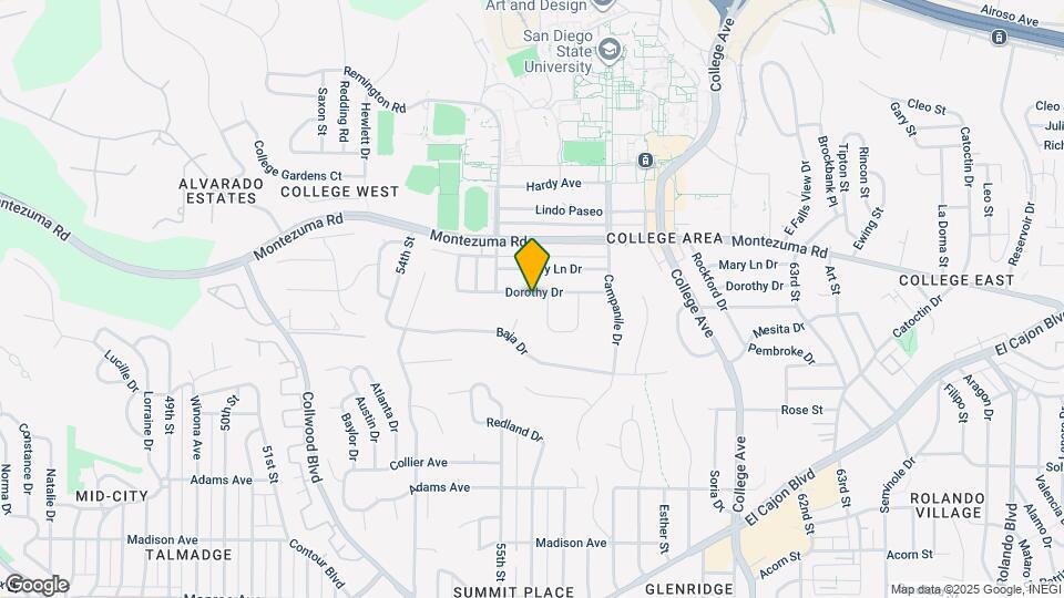 5539-5541 Dorothy Dr Map and Location Details