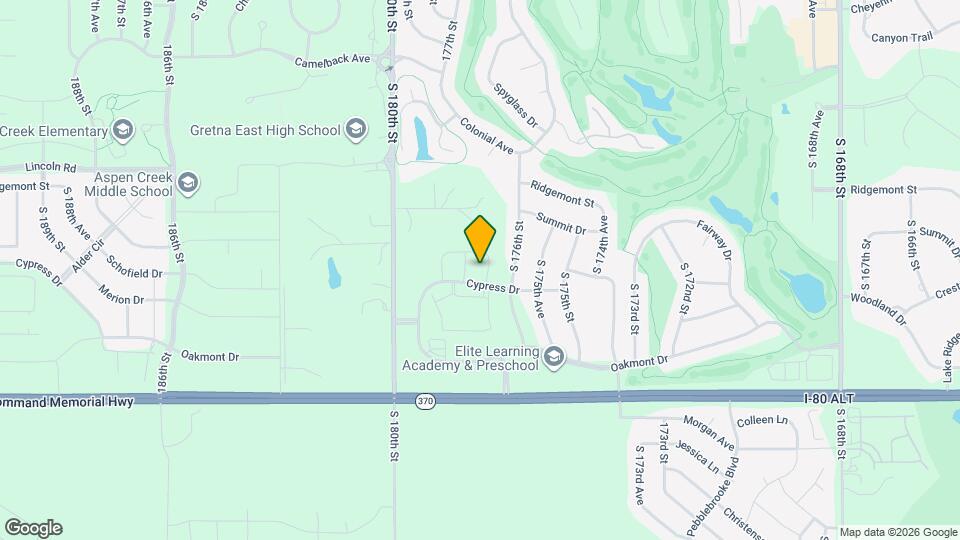 10816 S 177th St, Unit 408 Map and Location Details