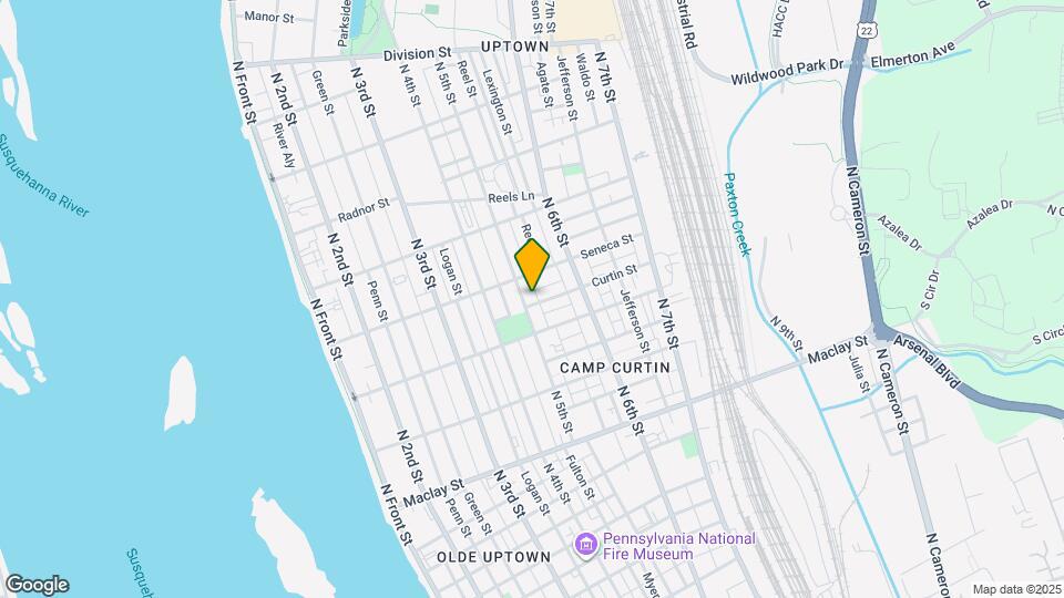 506 Curtin St Map and Location Details