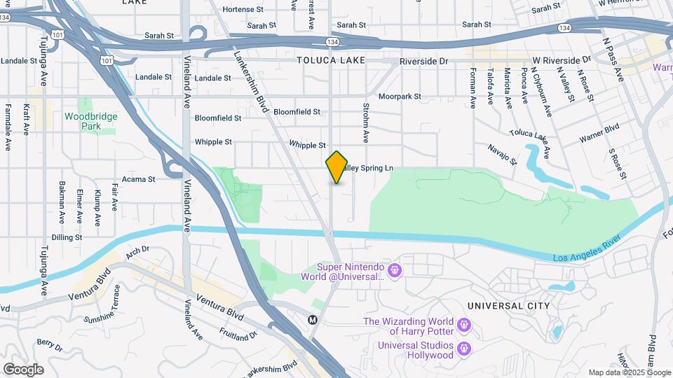 4156-4162 Cahuenga Blvd Map and Location Details