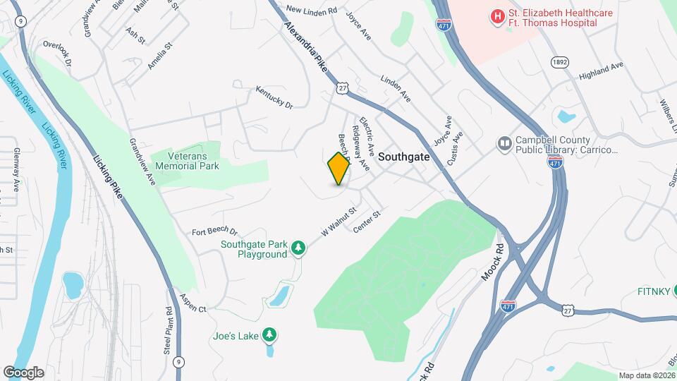 116 North Street Mapa y Detalles de la Ubicación