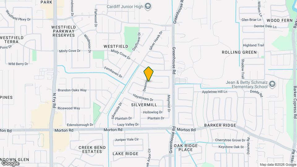 19323 Bristlestar Dr Map and Location Details