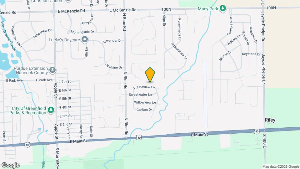 1698 Prairieview Ln Map and Location Details
