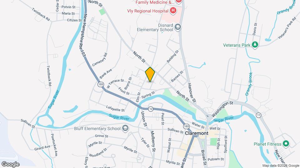 12 Belding St Mapa y Detalles de la Ubicación