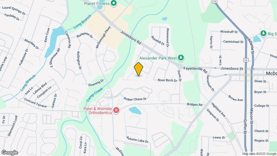 819 Sweetwater Way Map and Location Details