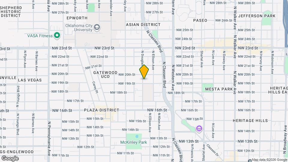 1329 NW 19th St Map and Location Details