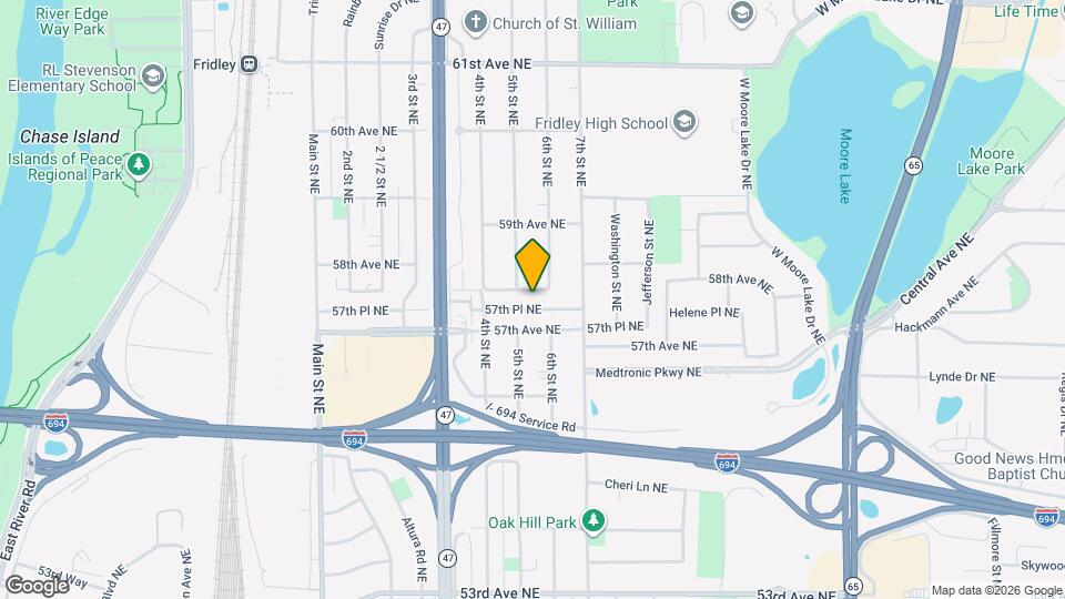 390 57th Pl NE, Unit 2 Map and Location Details