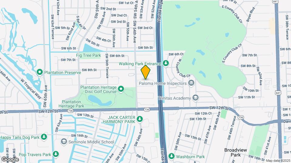 5260 SW 9th St Mapa y Detalles de la Ubicación
