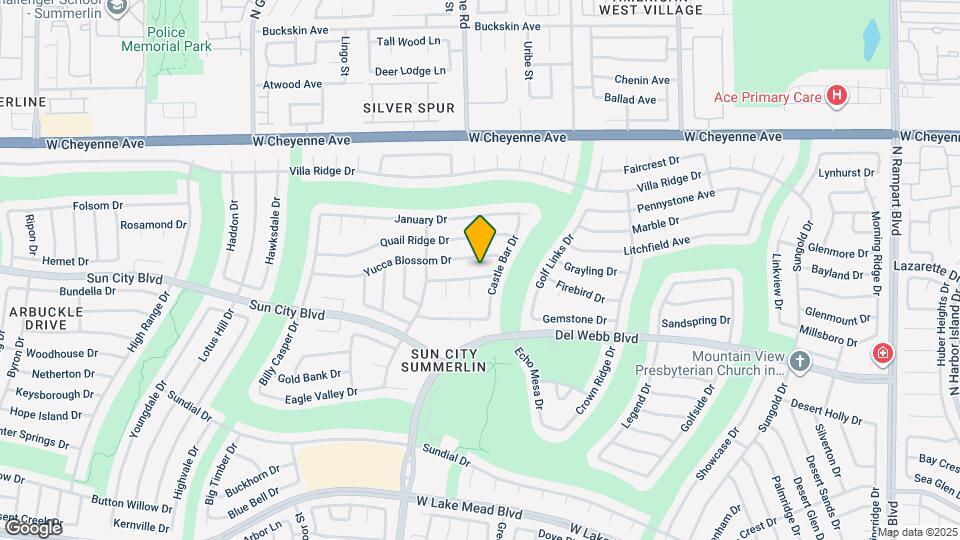 9208 Cascade Hills Dr Map and Location Details