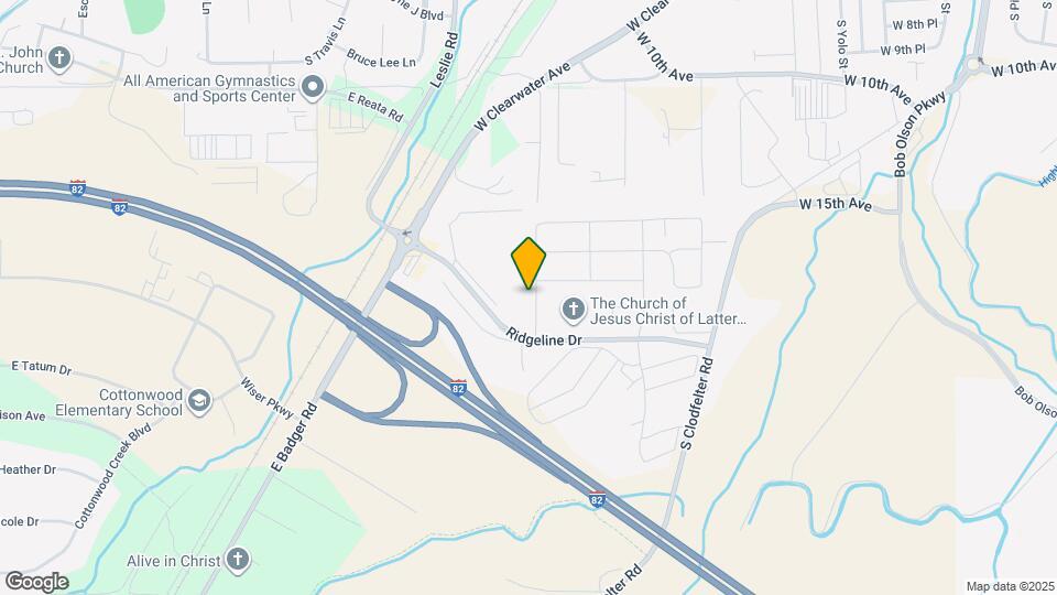 1824 S Honeysuckle St Map and Location Details