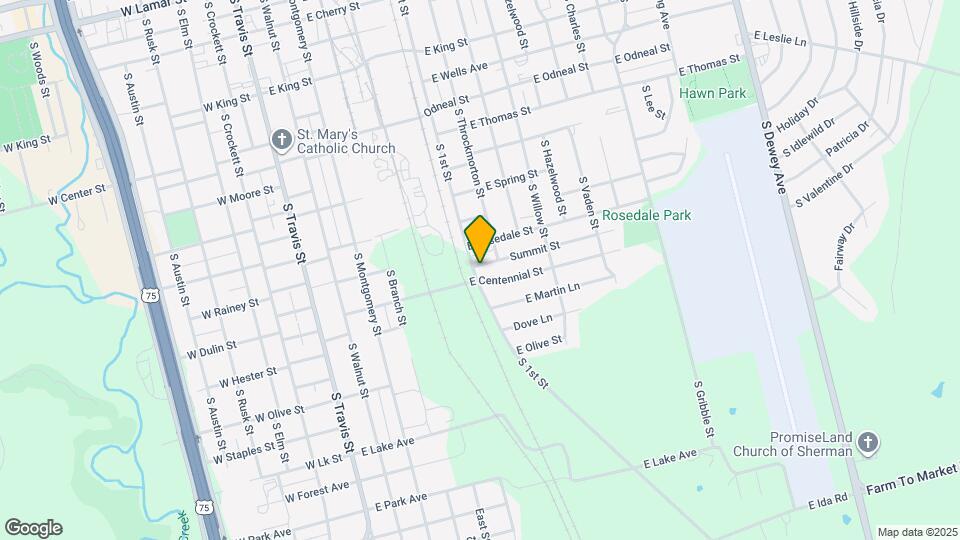 604 E Summit St Map and Location Details