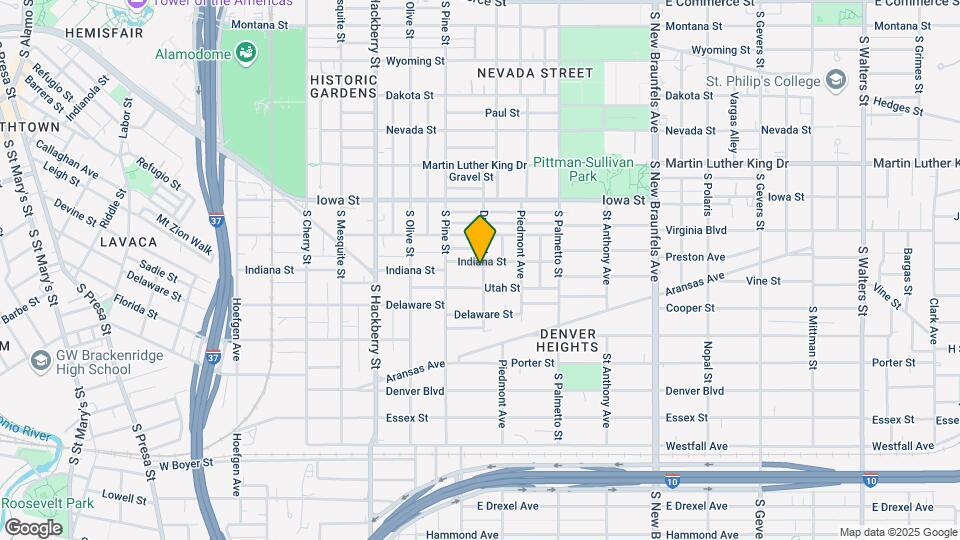 807 Dreiss St Map and Location Details