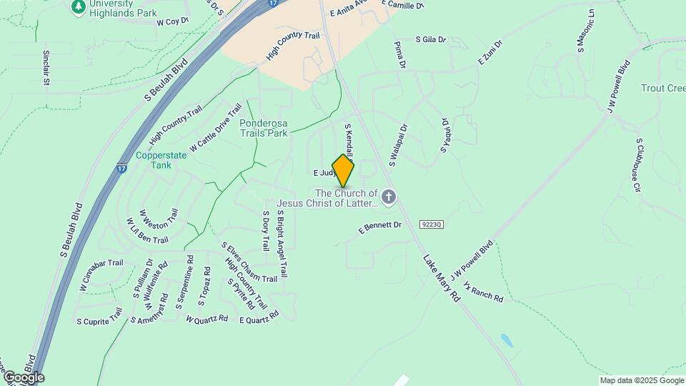 4154 S Pheasant Run Dr Map and Location Details