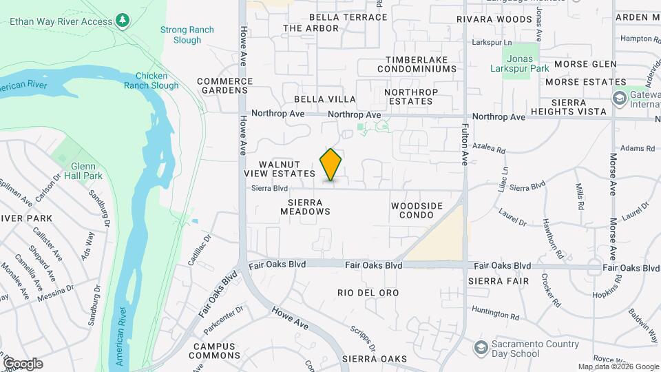 709 Woodside Ln E Map and Location Details