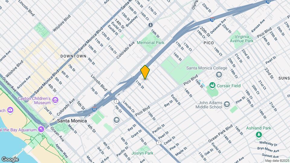 1804 12th St Map and Location Details