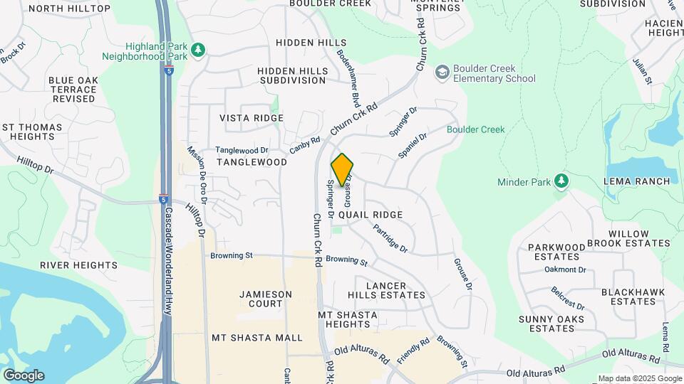 830 Grouse Dr Map and Location Details
