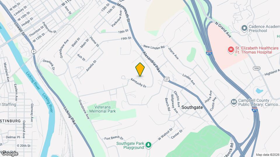 Two Bedroom, Two Bath Condo. Apartments and Nearby Southgate Apartments